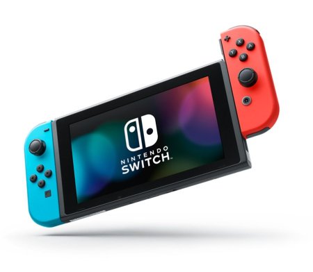 Игровая приставка Nintendo Switch Neon Red/Neon Blue (Красно-Синяя) Обновленная версия USED Б/У