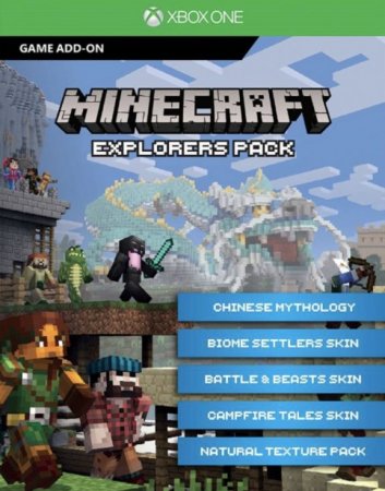 Minecraft: Explorers Pack ( )      (XBOX ONE) 