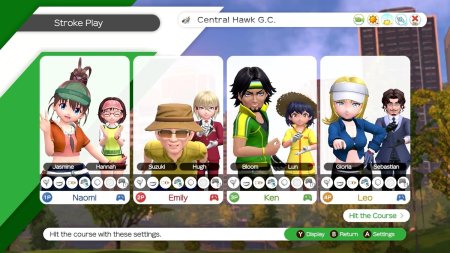 игра Everybody's Golf Hotshots (Switch) для Nintendo Switch