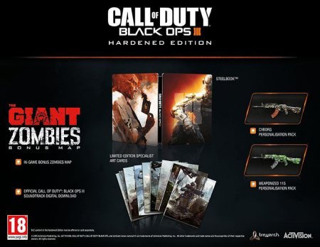  Call of Duty: Black Ops 3 (III) Hardened Edition (PS4) Playstation 4