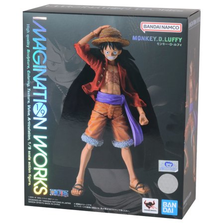 Подвижная фигурка Bandai Tamashii Nations Imagination Works: Манки Д. Луффи (Monkey D Luffy) Ван-Пис (One Piece) (4573102621252) 17 см