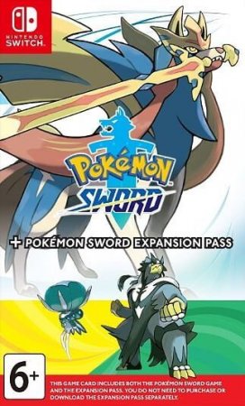  Pokemon: Sword + Expansion Pass DLC (Switch)  Nintendo Switch