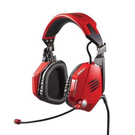 Гарнитура проводная Mad Catz F.R.E.Q. TE Stereo Gaming Headset Белая PC/Wii U/PS Vita/3DS 