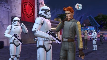 Игра The Sims 4 + Дополнение Star Wars: Путешествие на Батуу (Journey to Batuu) (PS4) Playstation 4