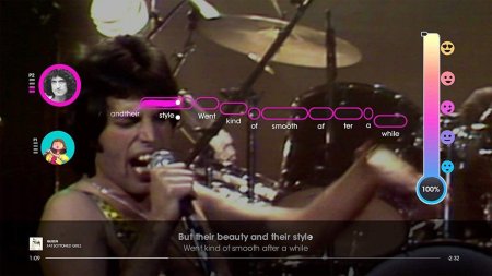 Игра Let's Sing: Queen + Микрофон Single Mic (PS4) Playstation 4