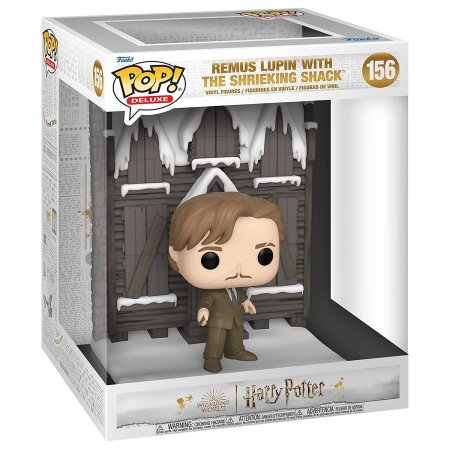 фигурки Фигурка Funko POP! Deluxe: Хогсмид Римус Люпин с Визжащей Хижиной (Hogsmeade Remus Lupin w/The Shrieking Shack) Гарри Поттер (Harry Potter) ((156) 65648) 20 см
