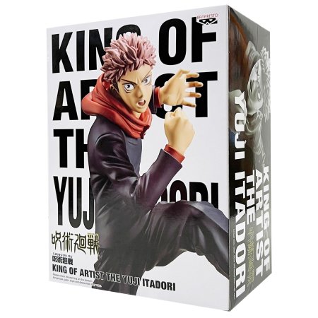 Фигурка Banpresto: Итадори Юдзи (The Yuji Itadori) Магическая битва Король Художников (Jujutsu Kaisen King Of Artist) (BNS348) (18448) 20 см 