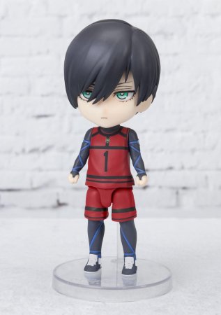 Фигурка BANDAI Figuarts Mini: Рин Итоши (Rin Itoshi) Синяя тюрьма: Блю Лок (Blue Lock) (4573102649416) 9 см