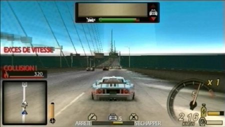  Need for Speed: Undercover Platinum   (PSP) USED / 