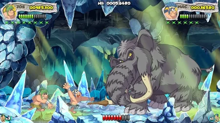 игра New Joe and Mac: Caveman Ninja T-Rex Edition Русская Версия (Switch) USED Б/У для Nintendo Switch