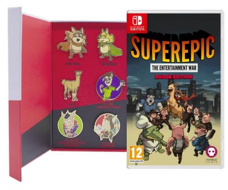  SuperEpic: The Entertainment War Badge Edition (Switch)  Nintendo Switch