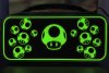 Чехол светится в темноте PDP Super Mario Green Mushroom (500-224-1UP) (Switch/Lite/OLED)