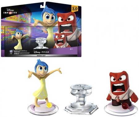 Disney. Infinity 3.0: Набор 2+1 Радость (Joy), Гнев (Anger), Локация Дисней Пиксар: Головоломка (Disney Pixar: Inside Out)