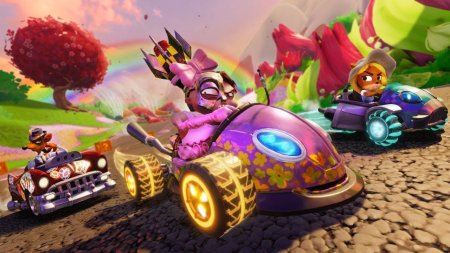 Игра Crash Team Racing: Nitro-Fueled - Nitros Oxide + Pin Bundle Edition (PS4) Playstation 4