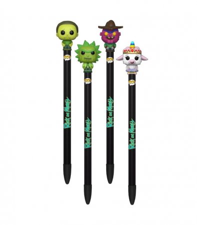   Funko POP! Pen Toppers:    (Rick and Morty)  2 (S2) (30795) 1 
