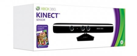   Microsoft Kinect  Xbox 360 +  Kinect Adventures (5 )   (Xbox 360) 
