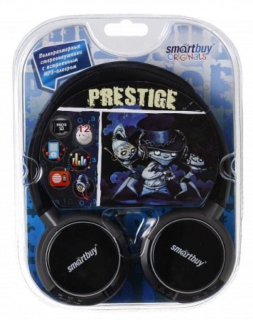 Наушники SmartBuy SBE-8600 Prestige, чёрные (PC) 