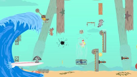 игра Ultimate Chicken Horse A-Neigh-Versary Edition Русская Версия (Switch) для Nintendo Switch