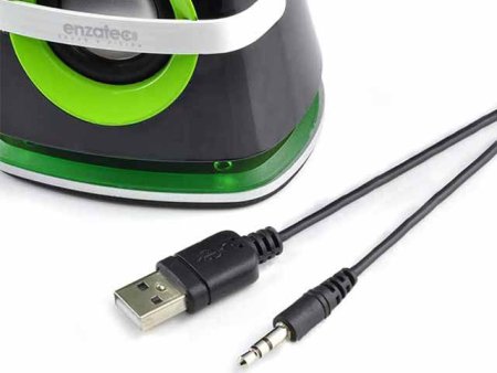 Мини-колонки ENZATEC SP610, зеленые (PC) 