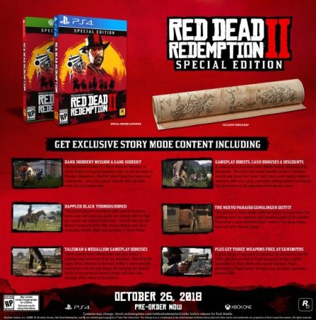 Red Dead Redemption 2 Special Edition   (Xbox One) 