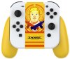 Подзаряжающий держатель для контроллеров Joy-Con Charging Grip DOBE Желтый (Yellow) (TNS-880Q) (Switch)