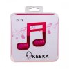 Наушники KEEKA KA-13, фиолетовые (PC) 