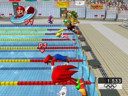   Mario and Sonic at the Olympic Games (Wii/WiiU) USED /  Nintendo Wii 