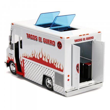     Jada Toys Hollywood Rides:    (Taco Truck) 1:24 +   (Deadpool) 7  (99730) 