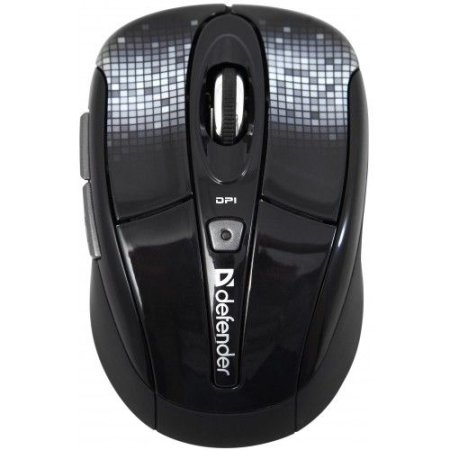 Мышь беспроводная DEFENDER To-GO MS-585 Nano, Disco зелёная (PC) 