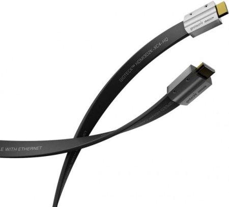 HDMI-кабель с поддержкой Ethernet 1.8 метра Gioteck XC-4 (High Speed Cable High Speed Cable with Ethernet Full HD) (Grey) (Серый) (PS4)