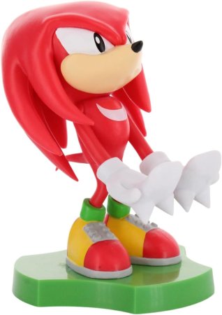  Фигурка подставка для геймпада/телефона Cable Guys Holdems: Наклз (Knuckles) Еж Соник Классика (Sonic The Hedgehog Classic) (896682) 10 см 