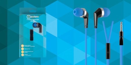 Стерео-гарнитура OXION HS203, черная (PC) 