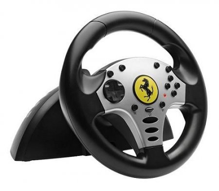  Thrustmaster Ferrari GT Experience Racing Wheel PS3/PS2/PC 