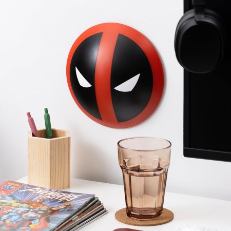  Лампа/Светильник/Ночник Paladone: Дэдпул (Deadpool) Марвел (Marvel) (PP5164DPLV2) (34373) (726539) 10 см