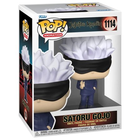 фигурки Фигурка Funko POP! Animation: Сатору Годжо (Satoru Gojo) Магическая битва (Jujutsu Kaisen) ((1114) 61357) 9,5 см