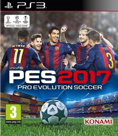   Pro Evolution Soccer 2017 (PES 2017)   (PS3) USED /  Sony Playstation 3