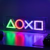  Светильник Paladone: ЛЕД Неон Подсветка (LED Neon Light) Плейстейшн (Playstation) Прозрачный (PP12716PS) 30 см