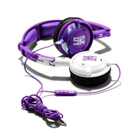 Гарнитура SKULLCANDY Lowrider Фиолетовая/Белая (PC)
