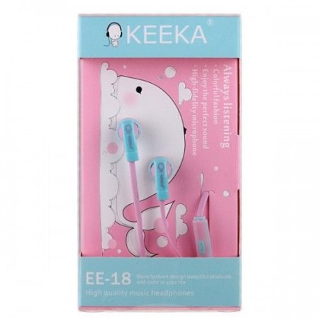Наушники KEEKA EE-18, белые (PC) 