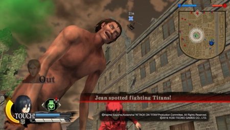 Игра Attack on Titan (A.O.T)(Атака на Титанов) Wings of Freedom (PS4) Playstation 4