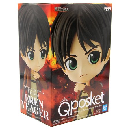 Фигурка Banpresto Q Posket: Эрен Йегер Вер. А (Eren Yeager (Ver.A)) Атака титанов (Attack On Titan) (0045557105167) 14 см