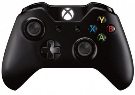   Microsoft Xbox One Wireless Controller Rev 1 Black ()  (Xbox One) 