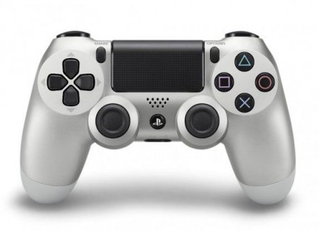    Sony DualShock 4 Wireless Controller Silver ()  (PS4) (OEM) 