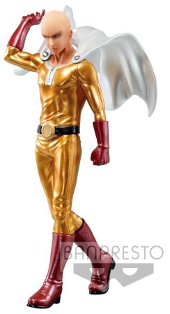 Фигурка Banpresto: Сайтама (Saitama Metallic Color) Ванпанчмен (One Punch Man Dxf Premium) (BP17692P) 20 см