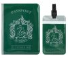 Дорожный набор Cinereplicas: Слизерин (Slytherin) Гарри Поттер (Harry Potter) (Обложка для паспорта + Бирка для чемодана)