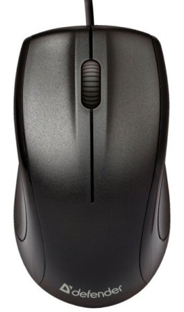 Мышь DEFENDER Optimum MB-150, чёрная, PS/2 (PC) 