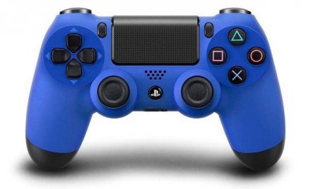    Sony Dualshock 4 Wireless Controller Cont Wave Blue ()  (PS4) (REF) 