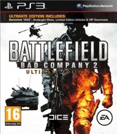   Battlefield: Bad Company 2 Ultimate Edition   (PS3)  Sony Playstation 3