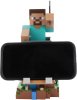  Фигурка подставка для геймпада/телефона Cable Guys: Стив (Steve) Майнкрафт (Minecraft) (897122) 20 см 