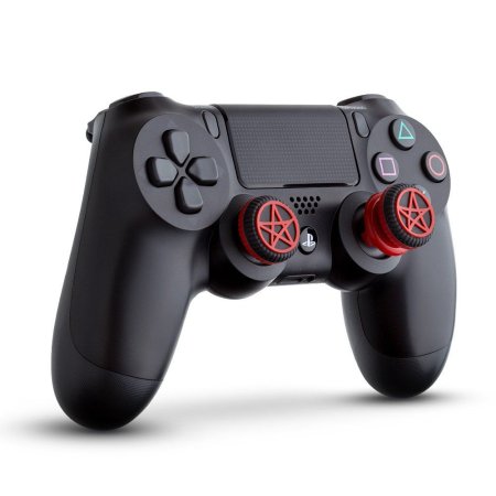  Накладки на стики (кастомизированные) для беспроводного геймпада Sony Dualshock 4/DualSense Diablo RAINBO (PS4/PS5) 